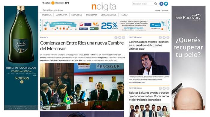 Nuevo Portal Dinmico para diarios online