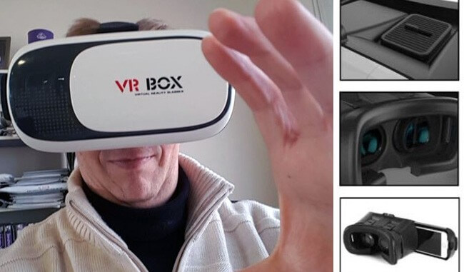 Jugando con los lentes de Realidad Virtual 360!