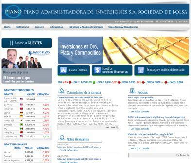 Piano Bursatil Presenta su nuevo Portal