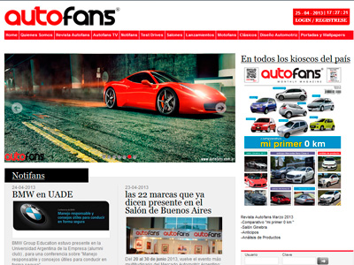 Autofans - Portal Dinmico