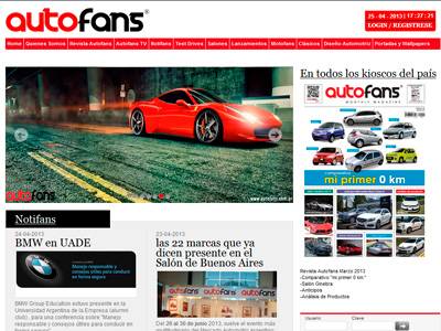 Autofans - Portal Dinámico