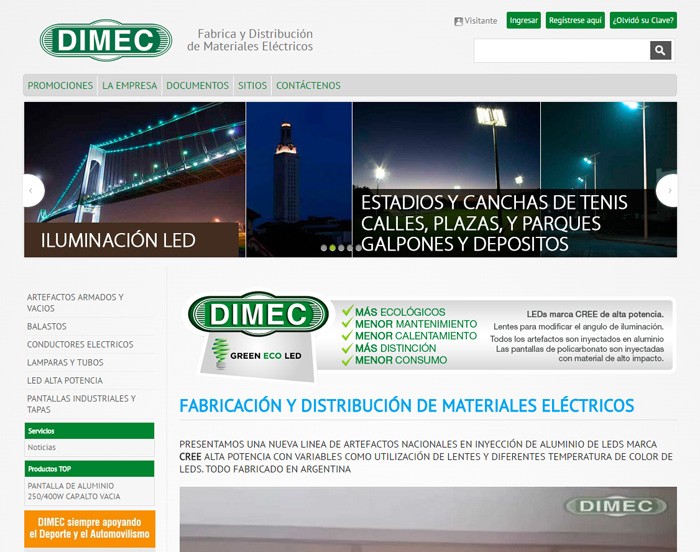 Dimec - Materiales electricos
