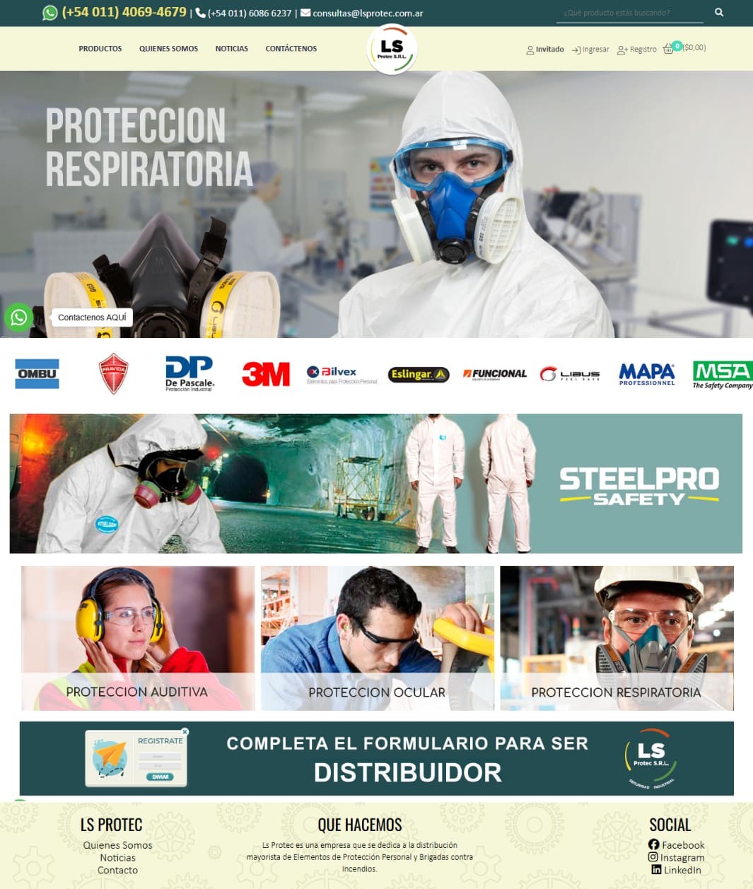Proyecto de Gestor de pedidos mayoristas LS Protec