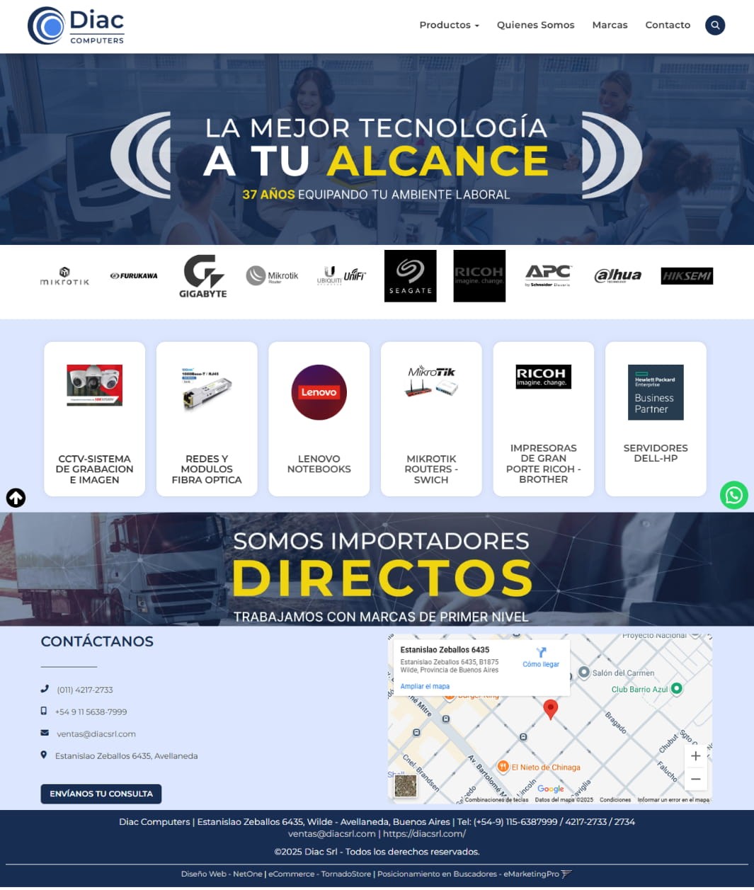 Proyecto Portal Web Diac Computers
