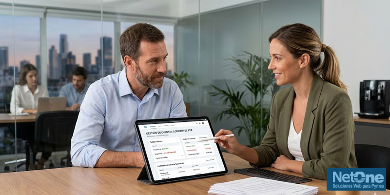 Contratar plataforma de Gestión de Pedidos B2B integrada con cuentas corrientes