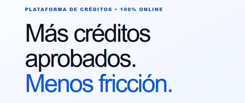 BarloCredit Plataforma de Créditos 100% OnLine