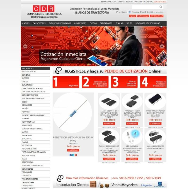 CDR - Componentes Electrónicos