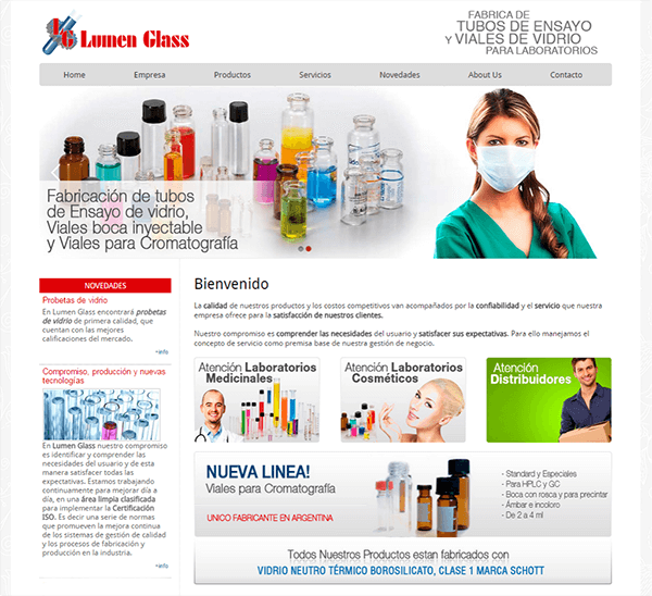 Portal Dinámico para Fábricas y Laboratorios