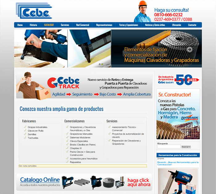 Portal Dinámico para Fábricas e Industrias