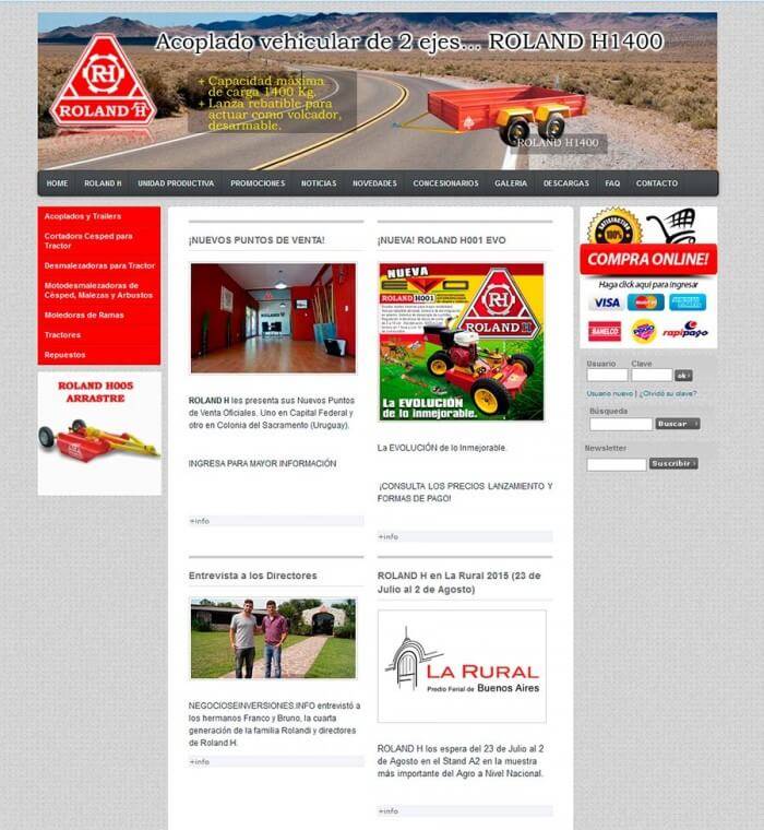 Portal Dinámico para Industrias Agrícolas