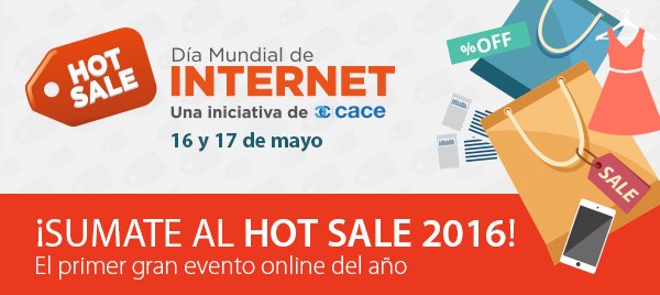 NetOne les recuerda el prximo Hot Sale 2016