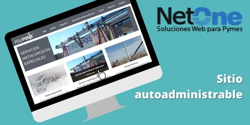Sitio autoadministrable + marketing on-line