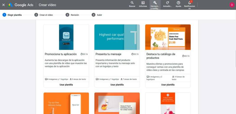Nueva Biblioteca Recursos de Google para armar campañas de Display y Video Ads
