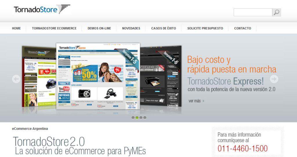 TornadoStore eCommerce para Pymes